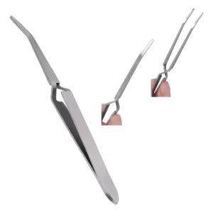 Pinça P/ Unha Moldada Curvatura C Porcelana Gel Fibra Vidro