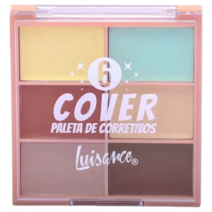 Paleta Corretivo 6 Cores Luisance L-3233 Fosco À Prova D'Água