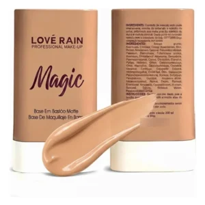 Stick Base Facial Matte Líquida Alta Cobertura Longa Duração