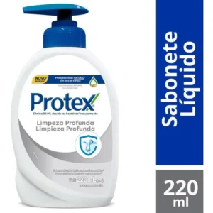 Sabonete Líquido Para As Mãos Protex Limpeza Profunda 220ml