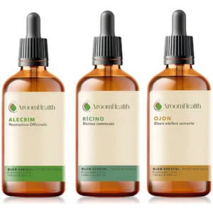 Óleos Vegetais Alecrim - Rícino - Semente Ojon/batana Neutro