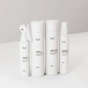 Kit Ultra Liso Shampoo Condicionador Tratamento E Spray Iszi