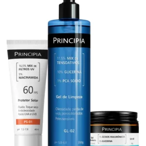 Principia Kit Gl-02 + Gh-01 + Ps-01 Todo Tipo De Pele Dia/noite